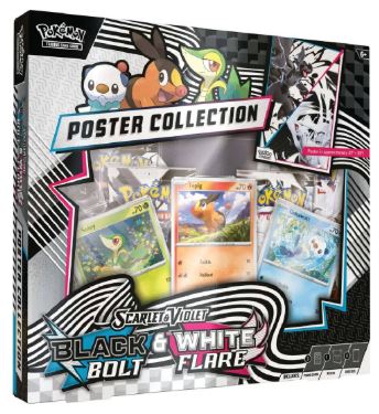 Black Bolt & White Flare Unova Poster Collection
