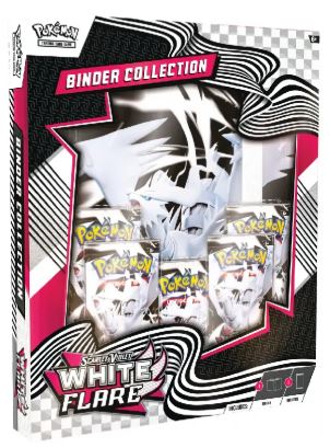 White Flare Binder Collection